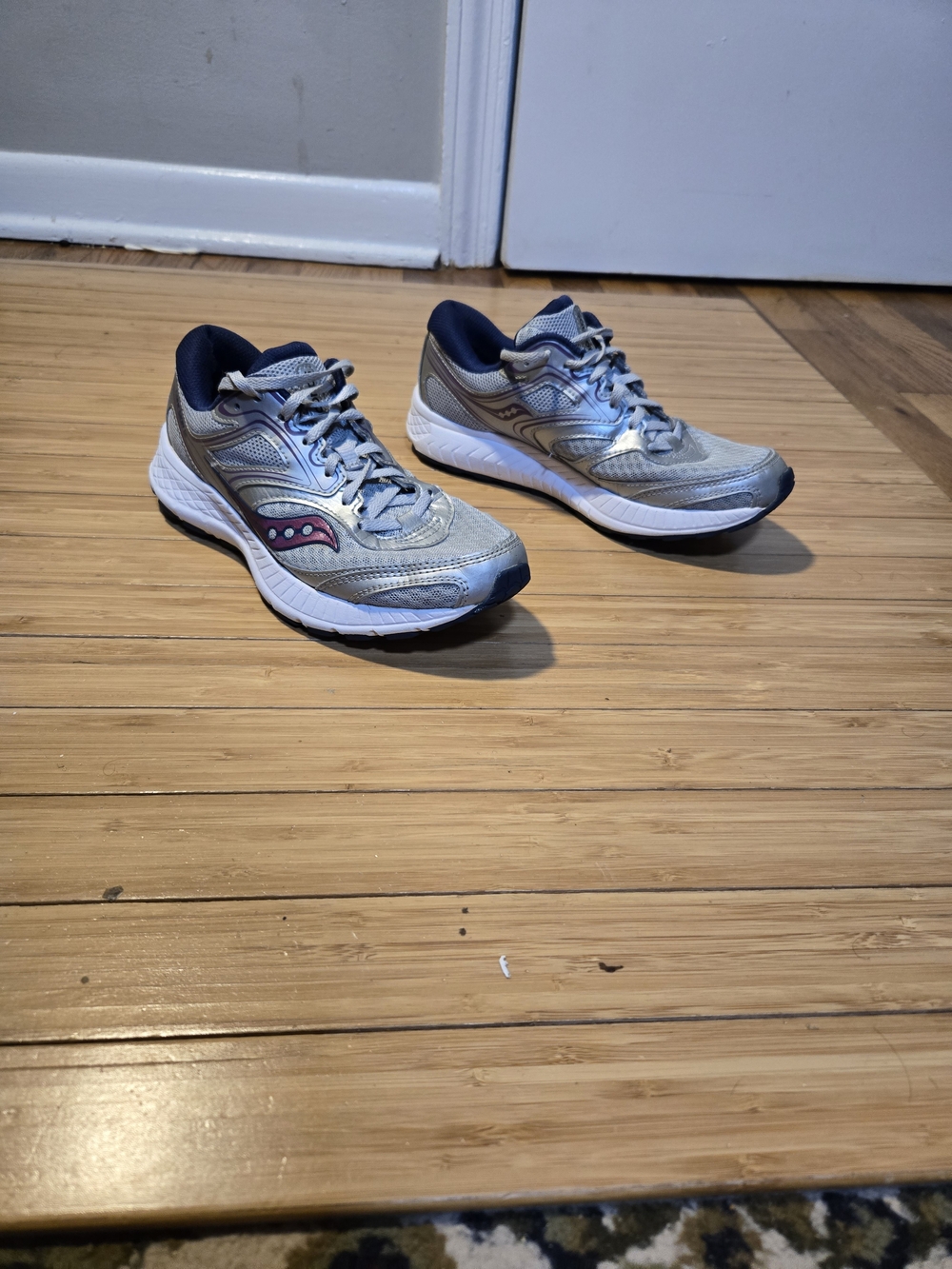 Saucony Men's Gray/Blue Running Sneakers